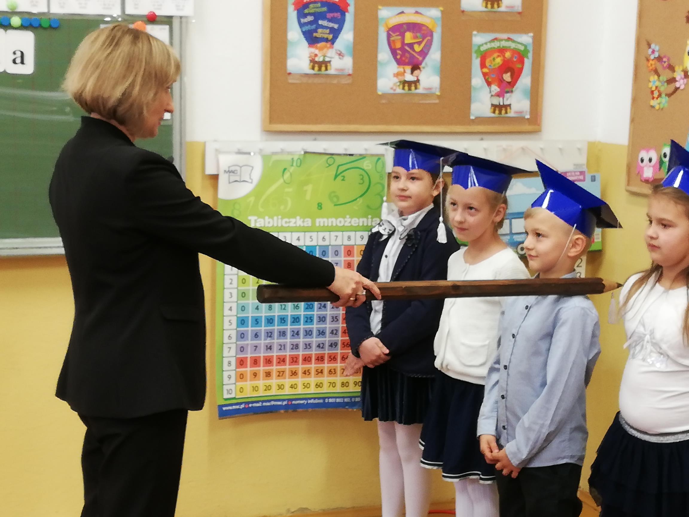 Pasowanie pierwszoklasistów